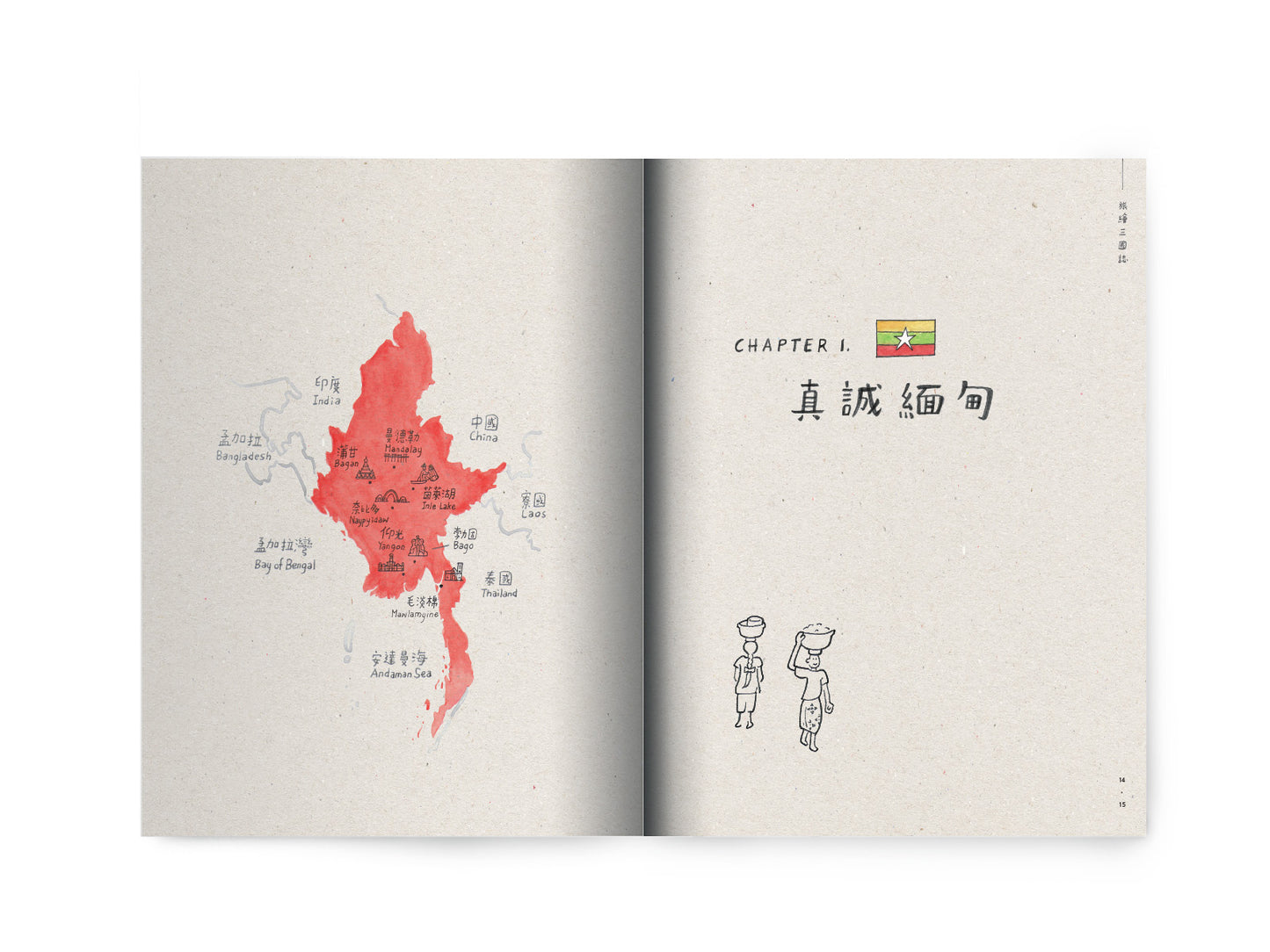 Y202201:【旅繪三國誌—藝遊緬甸、斯里蘭卡、尼泊爾】